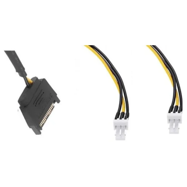 Sata To 2x3 Pin Fan Çevirici - Görsel 3