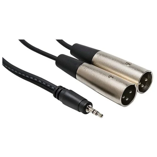3.5 Mm Stereo-2 Xlr Erkek Kablo 3 Metre - Görsel 3