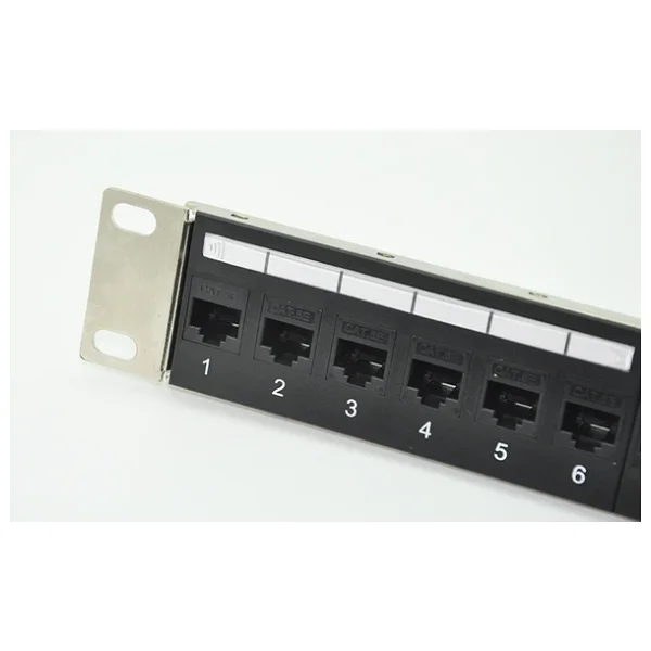 24 Port Pach Panel Modüler Dişi-Dişi Ara Keystone Jacklı - Görsel 4