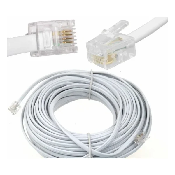 4 Pin Telefon Kablosu 3 Metre - Görsel 7