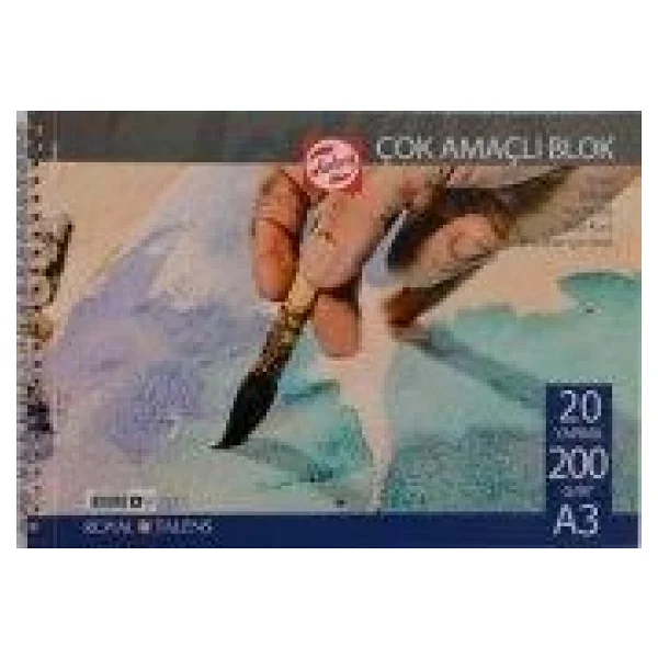 talens çok amaçlı blok 20 yaprak 200 gr A3