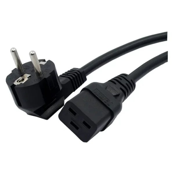 C19 Power Kablo 2 Metre 3x1.5 Mm - Görsel 3