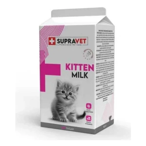 Supravet Kitten Milk Taurinli 150 Gr Hamile Ve Yavru Kedi Süt Tozu - Görsel 4