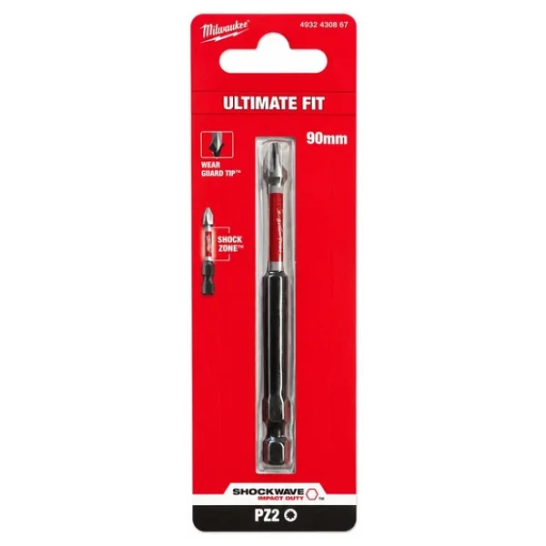 Milwaukee T4932430867 Pz2 90 Mm Shockwave Bits Uç - Görsel 5