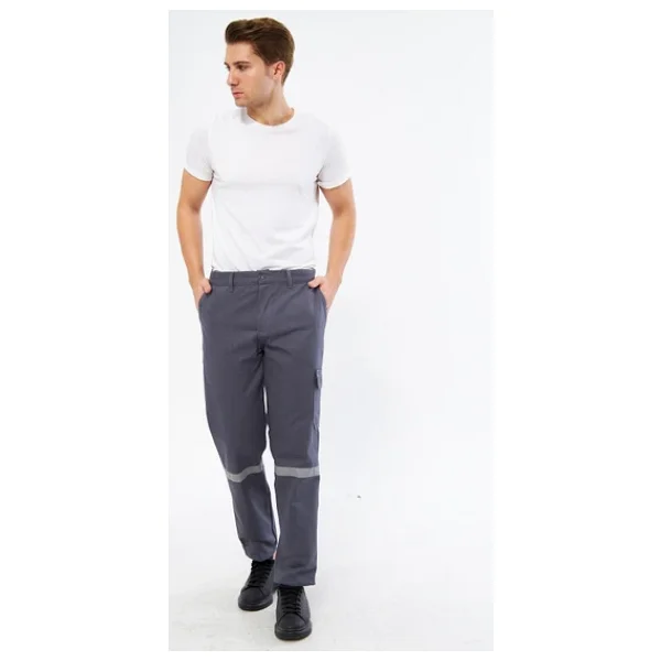 İş Pantolonu 12/16 Gabardin %100 Pamuk Yazlık - Görsel 4