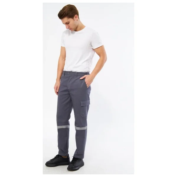 İş Pantolonu 12/16 Gabardin %100 Pamuk Yazlık - Görsel 5