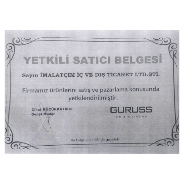 Guruss Cg-050 Kömürlü Barbekü Mangal - Görsel 8