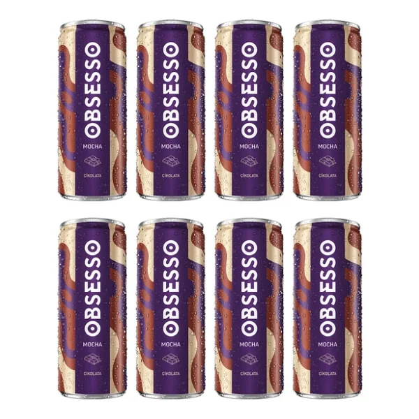 Obsesso Mocha Soğuk Kahve 250 Ml X 8 Adet - Görsel 5