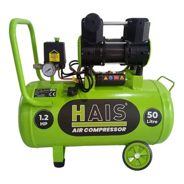 Hais 50 Lt 1.5 Hp Sessiz Yağsız Hava Kompresörü - Görsel 5