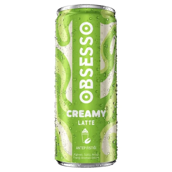 Obsesso Creamy Antep Fıstığı Latte 250 Ml X 8 Adet - Görsel 6