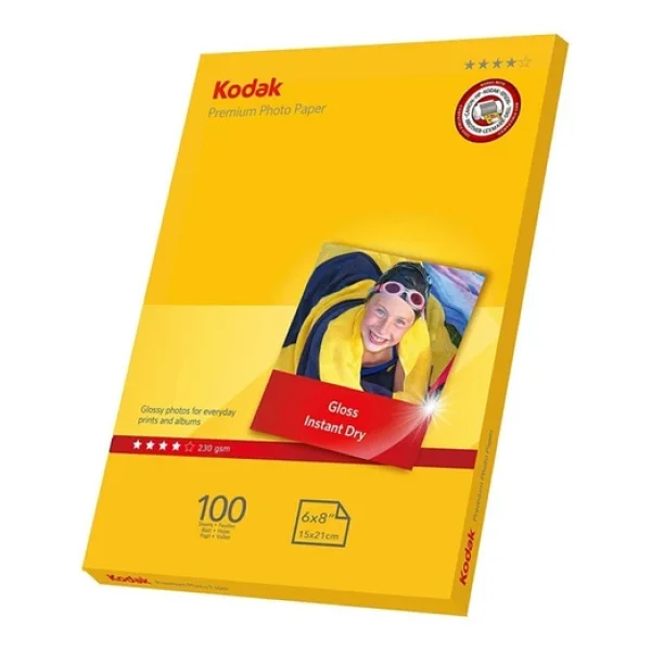 Kodak 230 Gram 15x21 Premium Parlak İnkjet Fotoğraf Kağıdı - Görsel 3