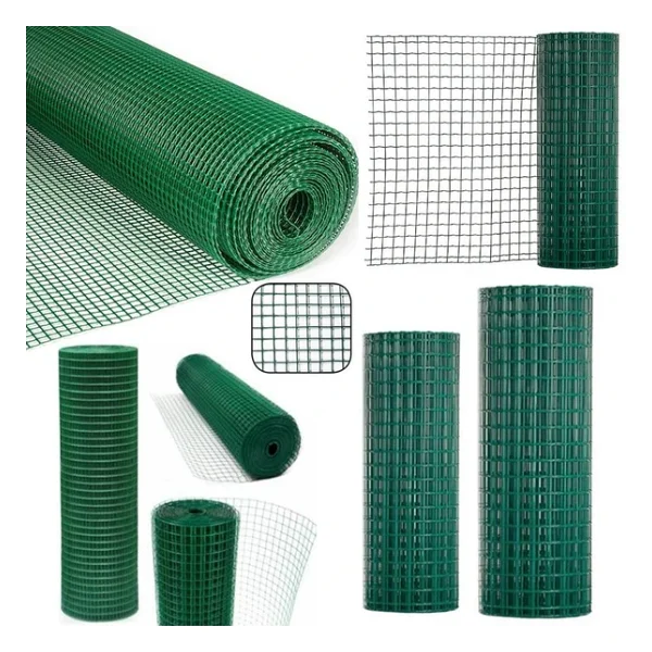 Pvc Puntalı 16x16 Göz 120 Cm 25 Metre Göz Aralıklı Kafes Teli Kümes Teli Tavuk Teli Çit Teli - Görsel 3