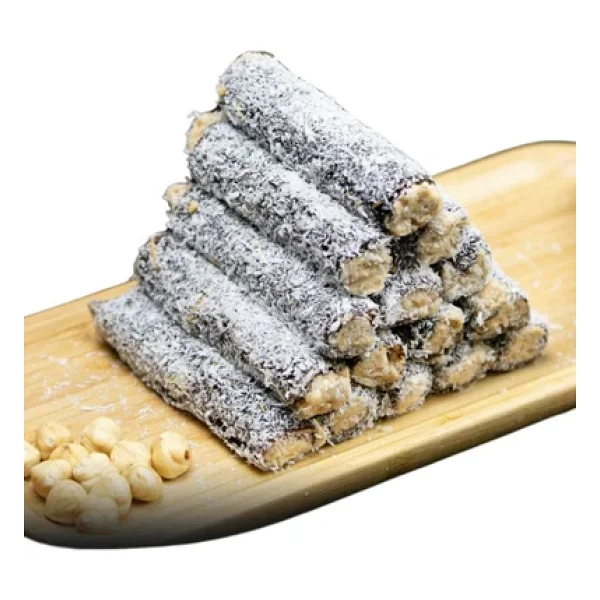Gümüşhane Hindistan Cevizli Fındık Ezmeli Rulo Sarma 500 Gr - Görsel 4