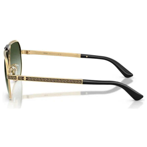 Versace Ve2294 10028e Gold-Green Erkek Güneş Gözlüğü - Görsel 6