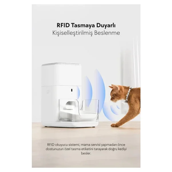 Dogness Kedi Köpek Otomatik Mama Kabı Pro 4 Litre - Görsel 4