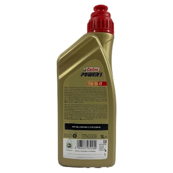 Castrol Power1 15w-50 4t 1 Lt Motosiklet Yağı - Görsel 4