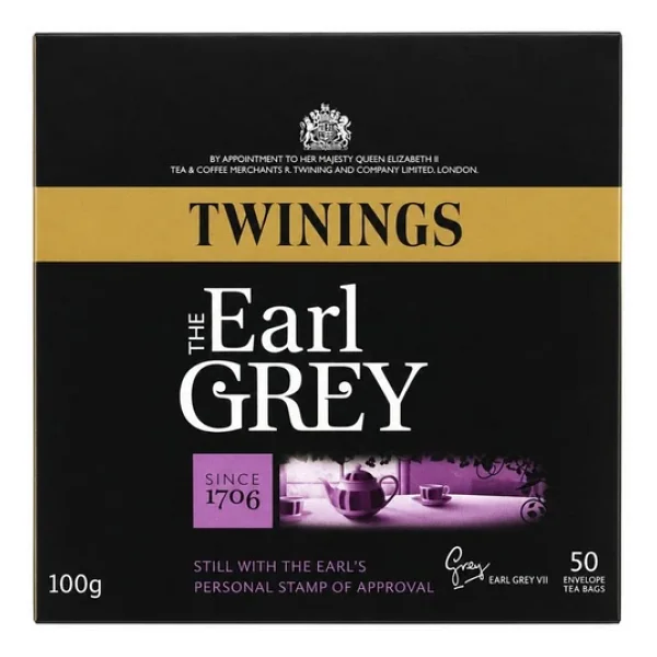 Twinings The Earl Grey Bardak Poşet Çay 50 X 2 G - Görsel 3