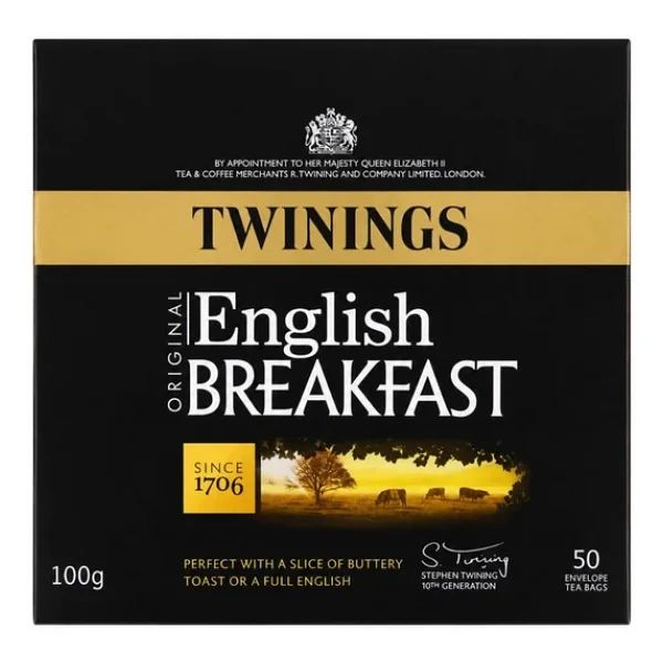 Twinings Original English Breakfast Siyah Bardak Poşet Çay 50 X 2 G - Görsel 3