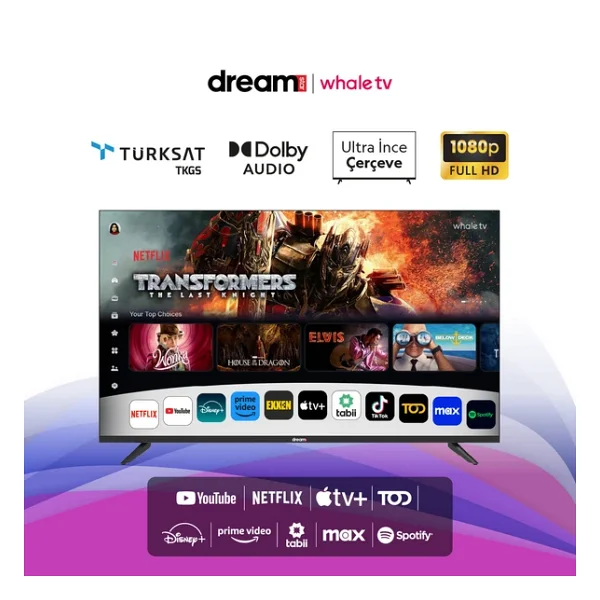 Dreamstar 43" 109 Ekran Full HD Whale TV - Görsel 4