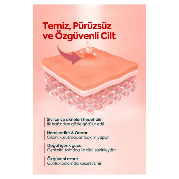 Clasy Care Face Up Skin Sivilce Kremi 40 Ml - Görsel 3