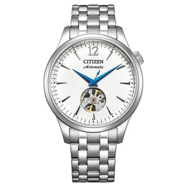 Citizen Automatico Nh9131-73a Çelik Kordon Beyaz Erkek Kol Saati - Görsel 3