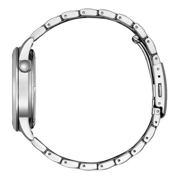 Citizen Automatico Nh9131-73a Çelik Kordon Beyaz Erkek Kol Saati - Görsel 4