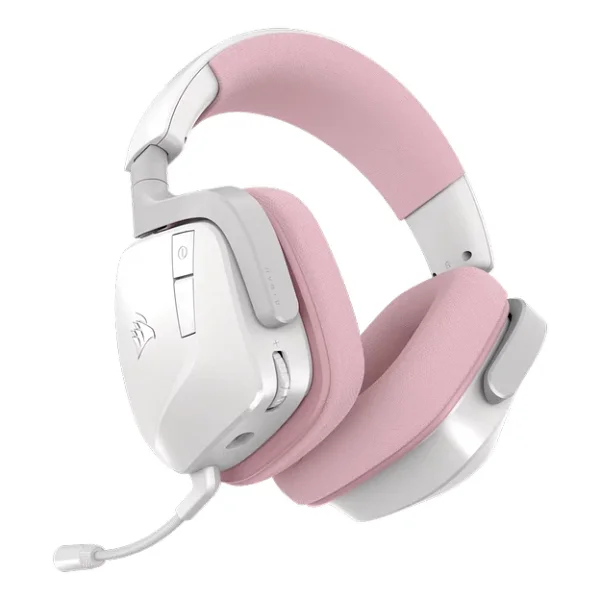 Corsair Void V2 Wireless Ca-9011394-Ww Pembe RGB Kablosuz Kulak Üstü Oyuncu Kulaklığı - Görsel 3
