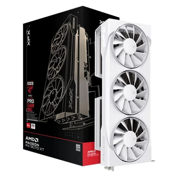 Xfx Swift Radeon RX 9070 Xt Whıte 16gb Gddr6 256 Bit Ekran Kartı - Görsel 3