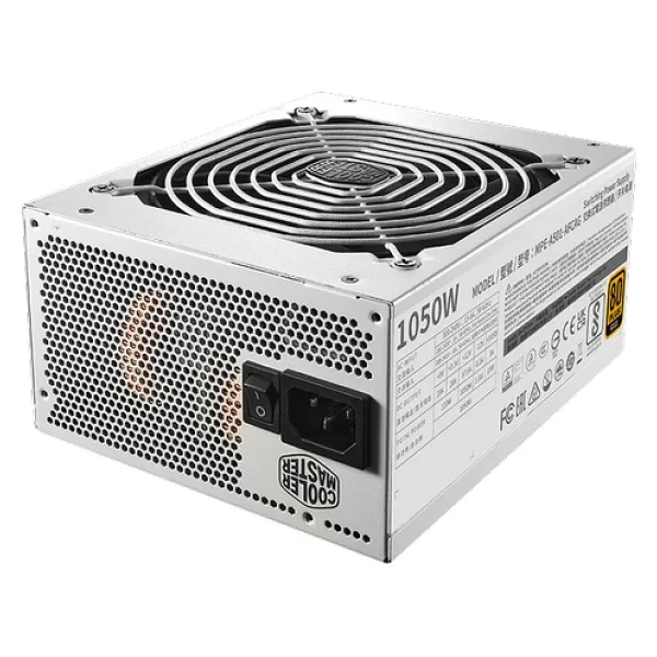 Cooler Master Mwe Gold V2 Mpe-A501-Afcag-3egeu Gen5.1 1050 W Beyaz Power Supply - Görsel 3
