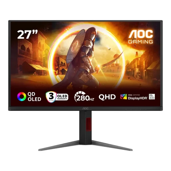 Aoc Q27g4zd 27" 0.03 Ms 2k Pivot 280 Hz OLED Oyuncu Monitörü - Görsel 4