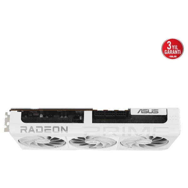 Asus RX 9070 Xt Prime White Oc Edition Prıme-Rx9070xt-O16g-Whıte 256 Bit Gddr6 16 GB Ekran Kartı - Görsel 5