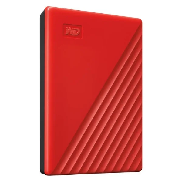 Western Digital My Passport Wdbyvg0020brd Kırmızı USB 3.2 2.5" 2 TB Harici Harddisk - Görsel 2