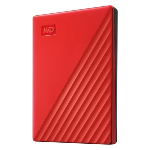Western Digital My Passport Wdbyvg0020brd Kırmızı USB 3.2 2.5" 2 TB Harici Harddisk - Görsel 3