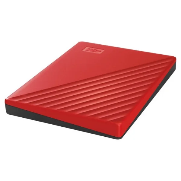 Western Digital My Passport Wdbyvg0020brd Kırmızı USB 3.2 2.5" 2 TB Harici Harddisk - Görsel 4