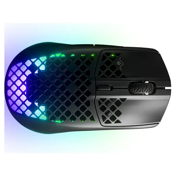 Steelseries Aerox 3 2022 Onyx RGB Şarjlı Optik Kablosuz Oyuncu Mouse - Görsel 2