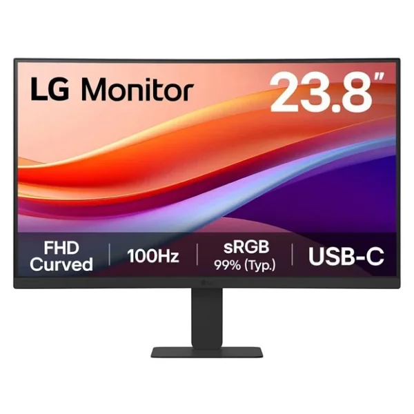 Lg 24u421a-B 23.8" 5 Ms Full HD Curved 100 Hz Monitör - Görsel 5