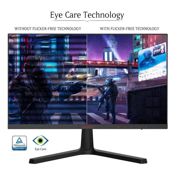 Koorui 24e4 24" 1 Ms Full HD 165 Hz Oyuncu Monitörü - Görsel 5