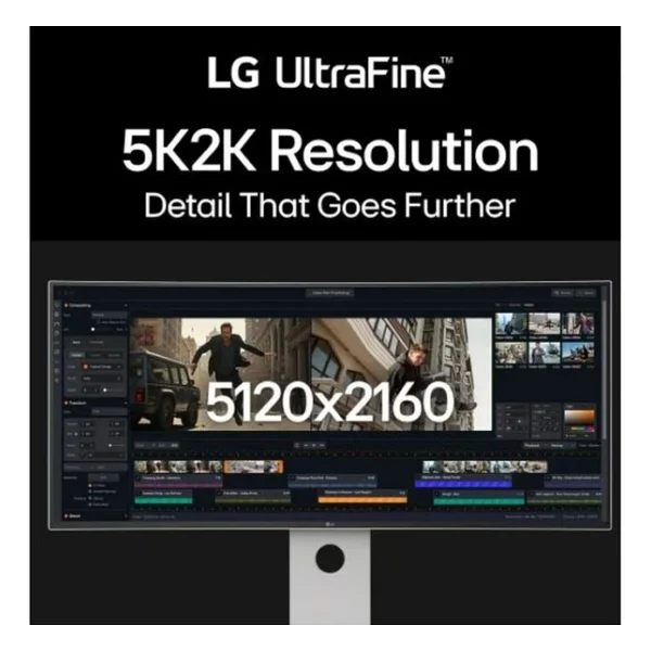 Lg Ultrafine 40u990a-W 40" 5 Ms 5k2k Curved Ips 120 Hz Oyuncu Monitörü - Görsel 6