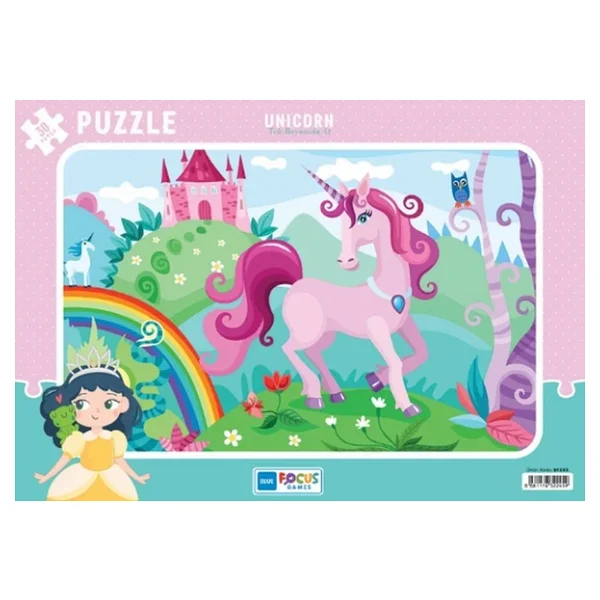 Blue Focus Unicorn 30 Parça Puzzle Bf245 - Görsel 4