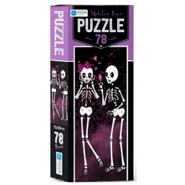 Blue Focus Skeleton Love Puzzle 78 Parça Bf231 - Görsel 4