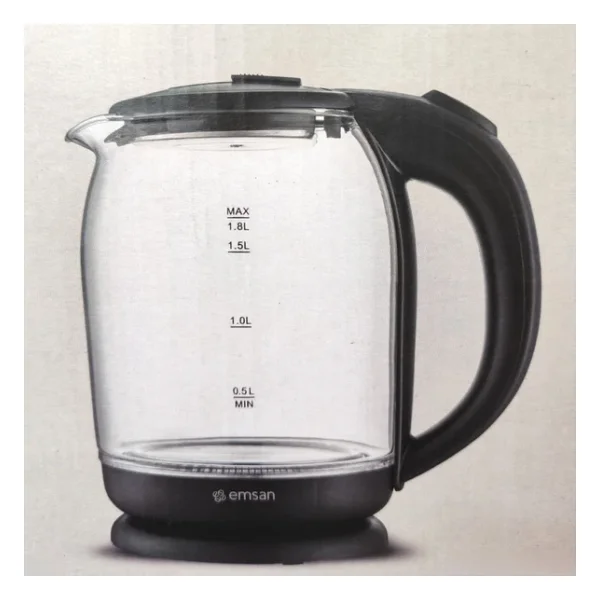 Emsan Quick 1500 W 1.8 Lt Cam Kettle - Görsel 4