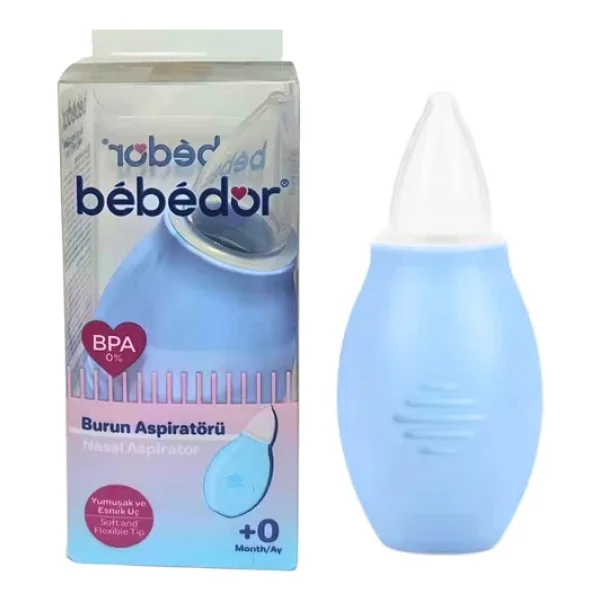 Bebedor 561m Yumuşak Ve Esnek Uç Burun Aspiratörü Mavi 0 Ay+ - Görsel 3
