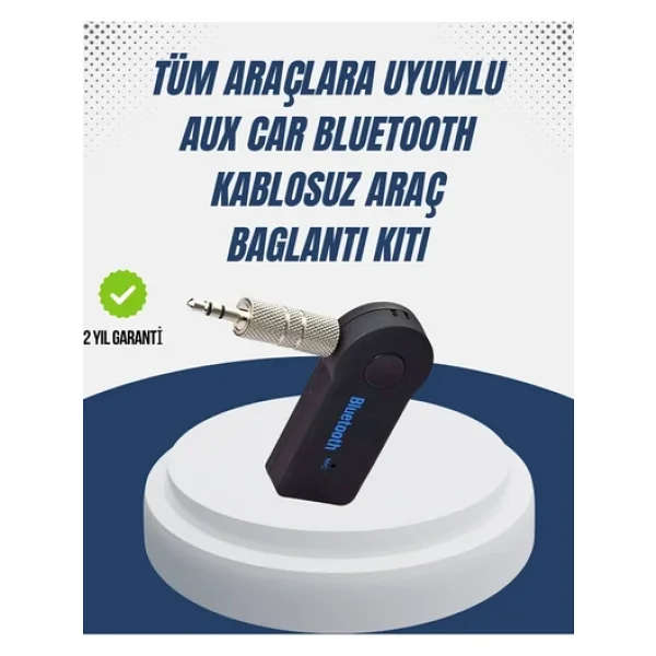 Bluetooth Destekli Aux Müzik Ve Konuşma Cihazı - Görsel 7