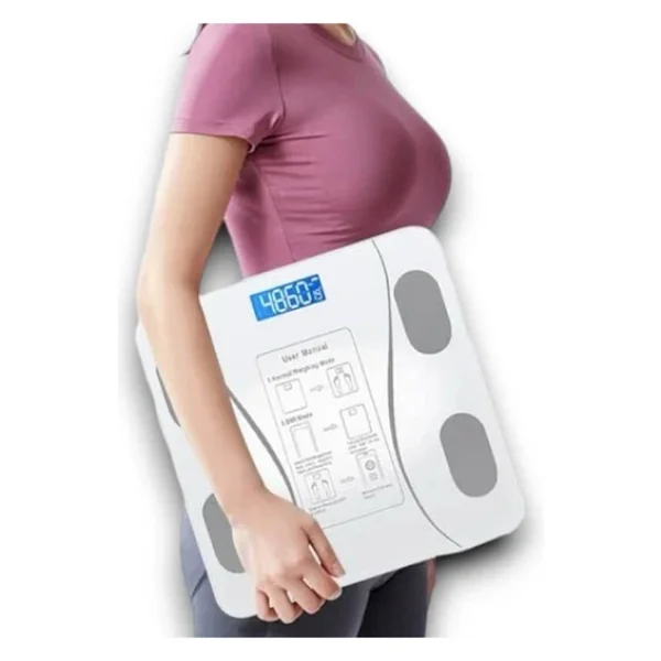 Techfit Tf-1072 Bluetooth Vücut Analizli Dijital Akıllı Baskül - Görsel 8