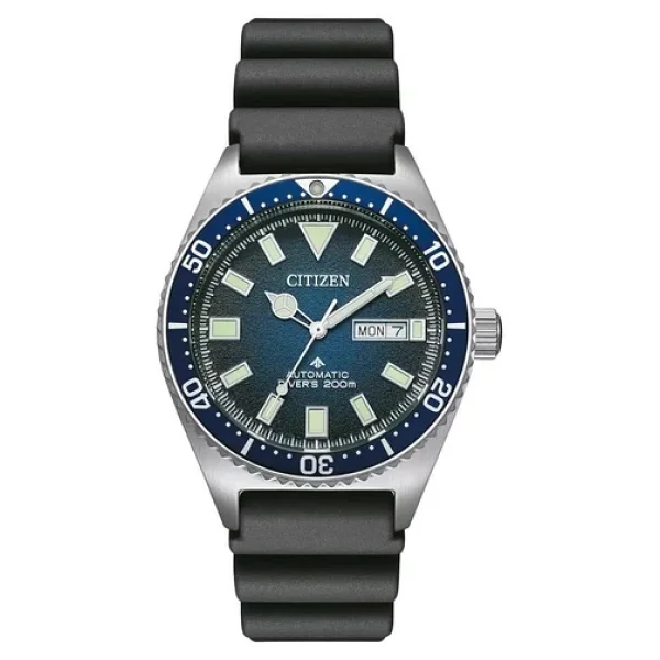 Citizen Promaster Marine Ny0129-07le Kauçuk Kordon Mavi Erkek Kol Saati - Görsel 4