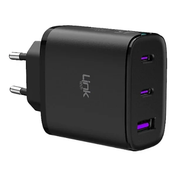 Linktech C317 45 W Siyah Hızlı Şarj Adaptörü - Görsel 7
