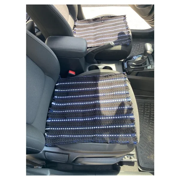 Terletmez Oto Kilim Ön Ve Arka 3 Lü Serme Set Oto Minderi - Görsel 2