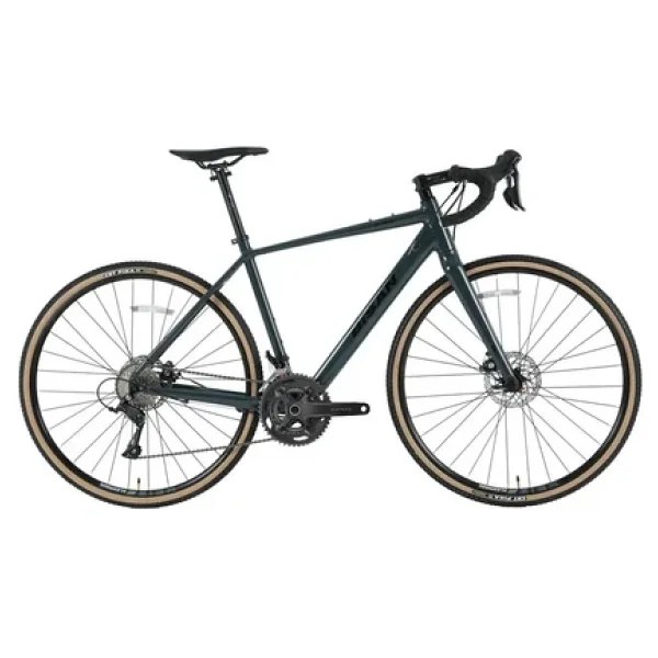 Bisan All Traıl Grx600 Erkek Yarış Bisikleti 540h HD 28 Jant 22 Vites Parlak Gri Siyah - Görsel 3