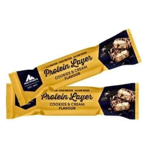 Multipower Layer 50 Gr 18'li Yüksek Protein Bar - Görsel 6