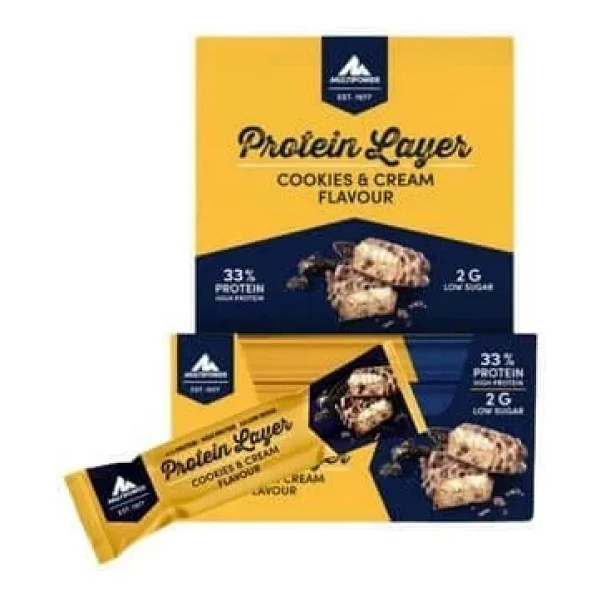Multipower Layer 50 Gr 18'li Yüksek Protein Bar - Görsel 4